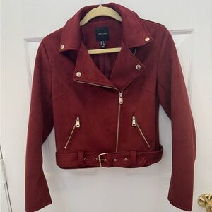 New Look Women's Burgundy Jacket